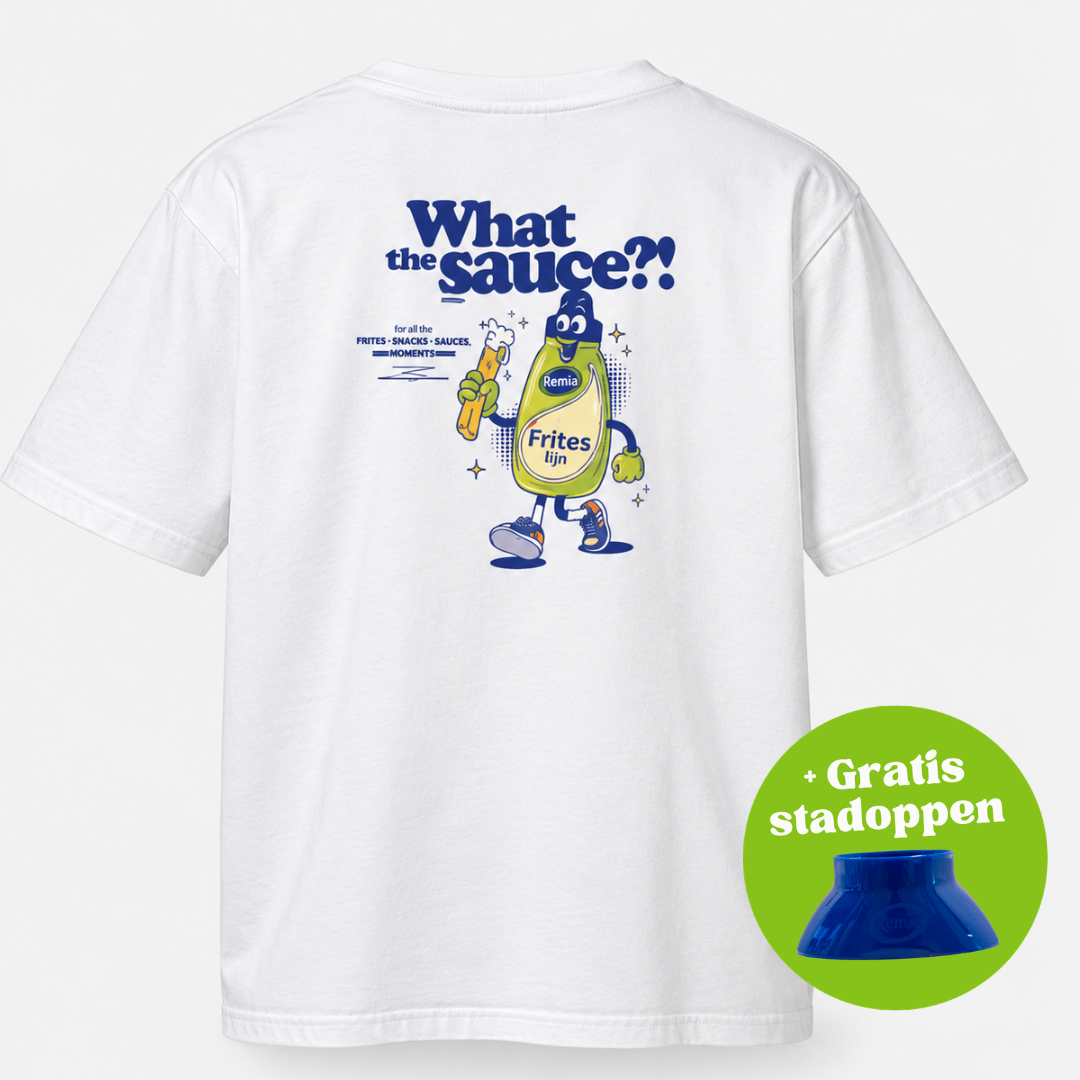 T-shirt Friteslijn Cartoon